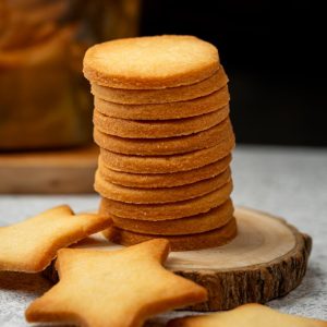 Vanilla shortbread cookies