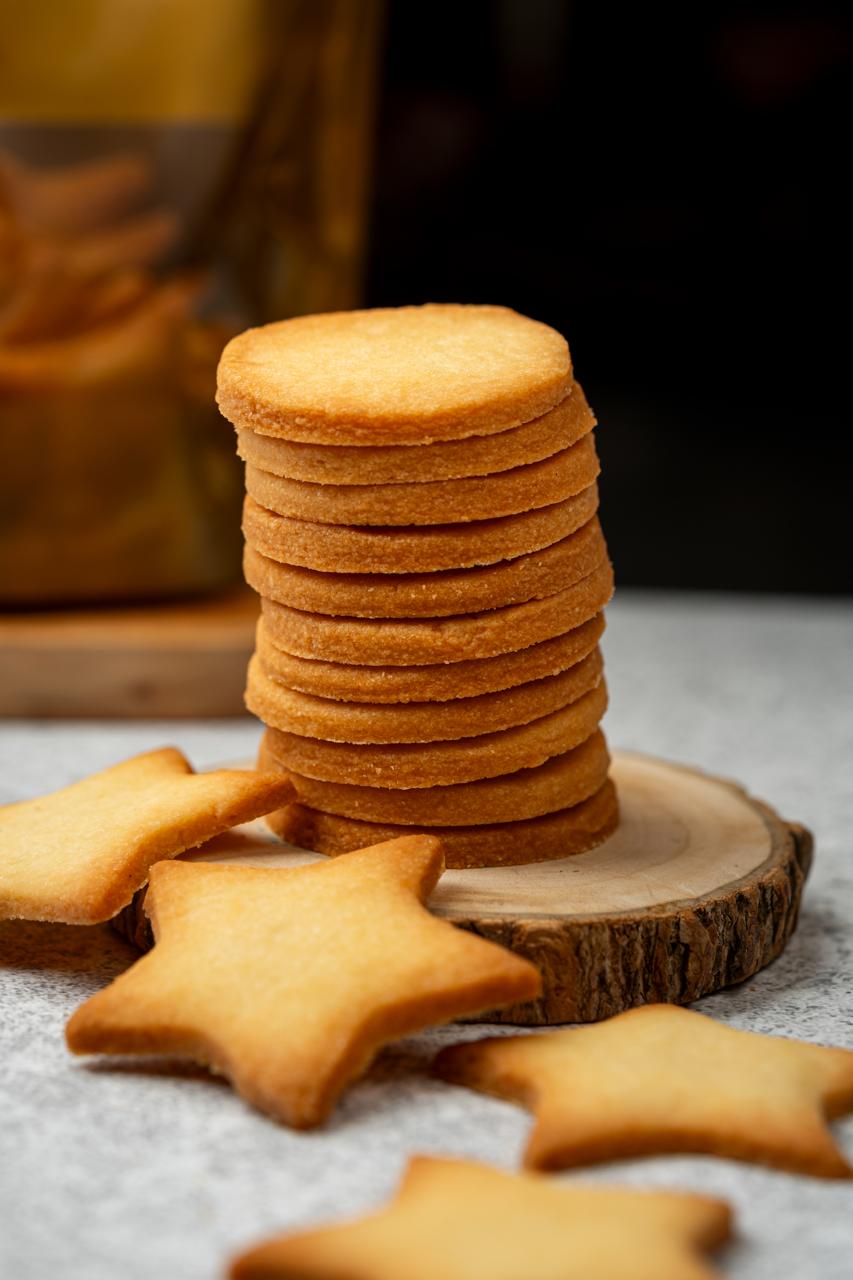 Vanilla shortbread cookies