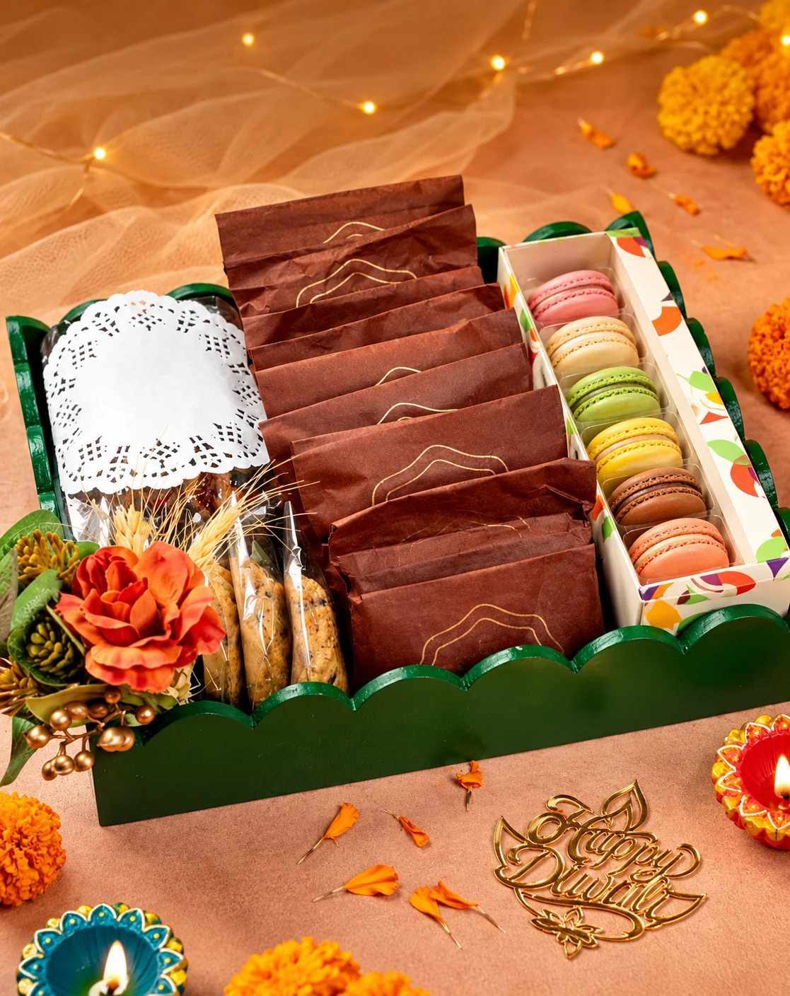 Emerald Bounty Diwali gift hamper